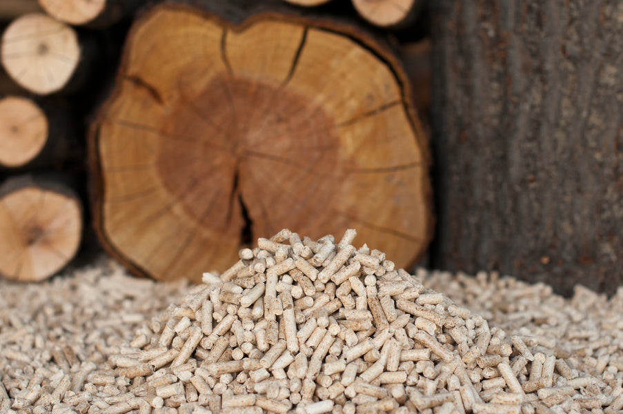 How are wood pellets made?