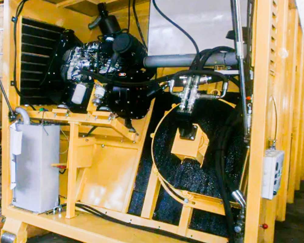 JYJ 700 B - Double turbines pour pellets