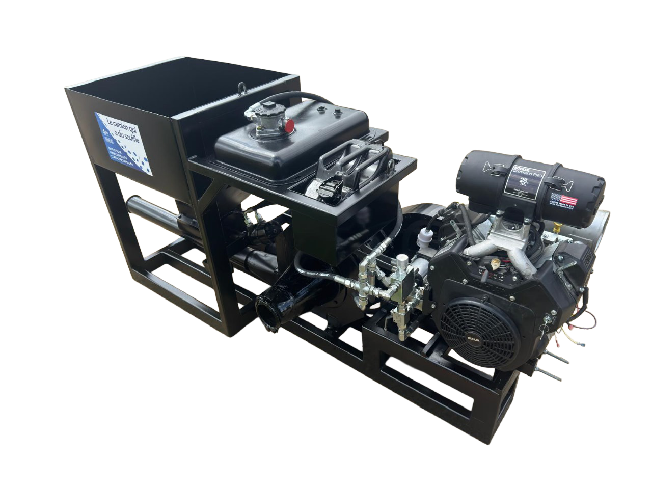 JYJ 400 B - Aspirateur / Souffleur à double turbine, pour pellets